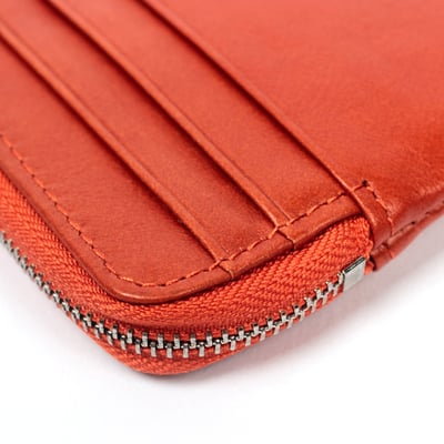 超順手真皮卡夾零錢包(5色)4