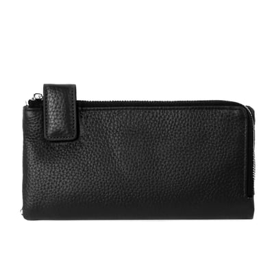 防盜拉鍊真皮長夾(多色)9