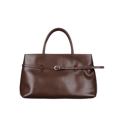 Clarette 真皮皮帶扣提包12