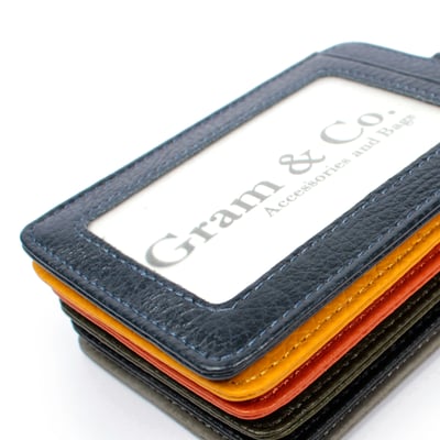 真皮多卡層識別證吊牌（6色）10