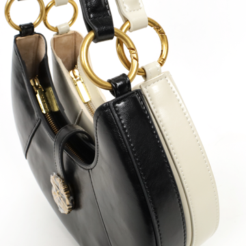 Náutica舵手真皮彎月多用包-雙色4