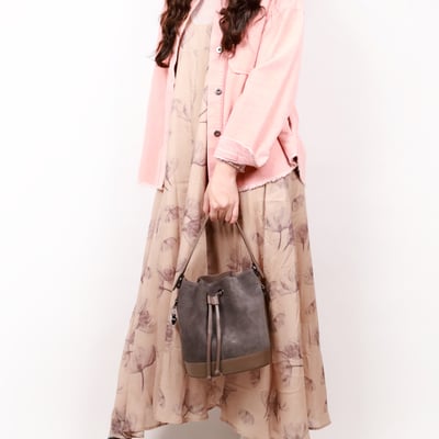 撒哈拉大漠真皮水桶包（多色）4