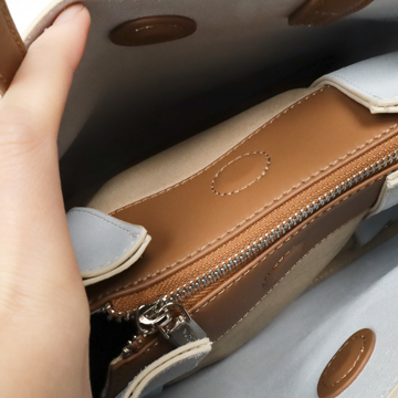 焦糖腰帶真皮提/肩包7