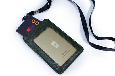 真皮多卡層識別證吊牌（6色）8