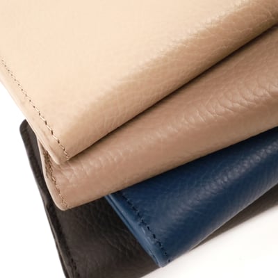 蘇打餅乾真皮短夾(多色)6