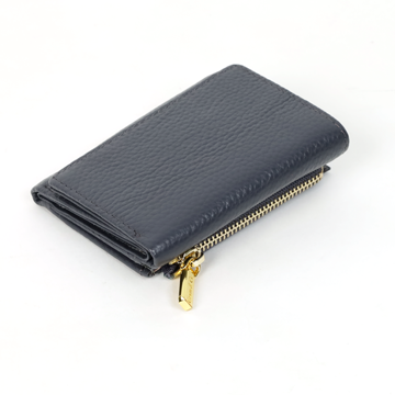 真皮口袋行星三摺短夾-多色9