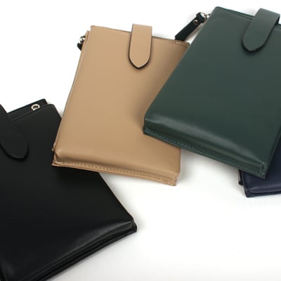 直立真皮鎖鏈手機包-多色11