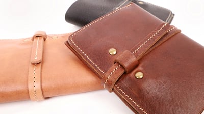 City Writer植鞣革短夾-縝密4