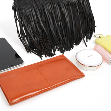 夜幕降臨真皮流蘇包8