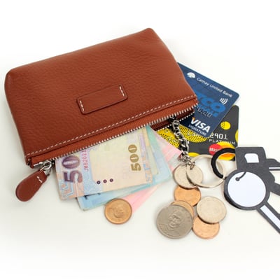 真皮大肚鑰匙零錢萬用包(多色)10