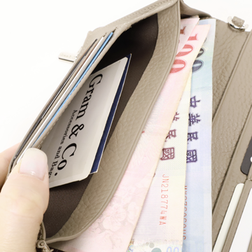 防盜拉鍊真皮長夾(多色)4