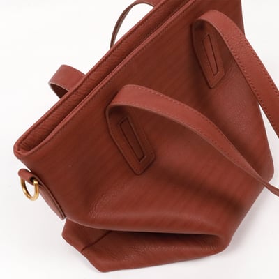 紅色牛皮探險家托特包9