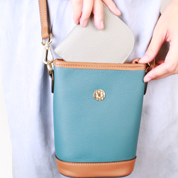 夏夜雞尾酒撞色小水桶包6