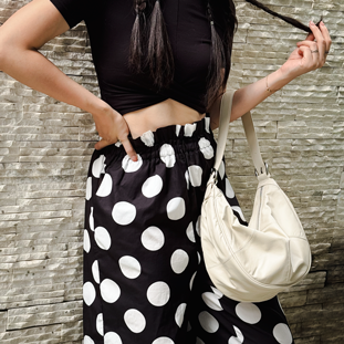 TRueSo 觸柔牛皮極軟經典牛角包-白色7