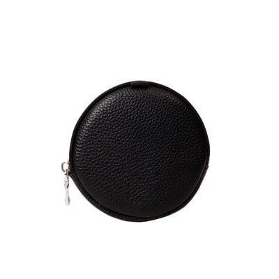 真皮多功圓餅收納包（多色）5