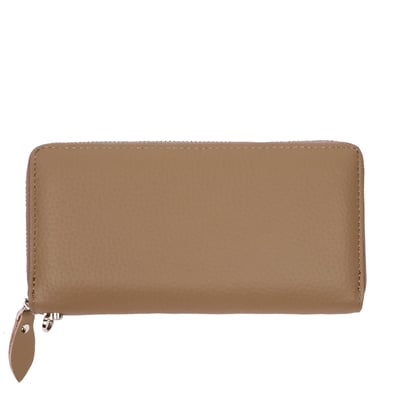 質感頭層牛皮拉鍊長夾(多色)6