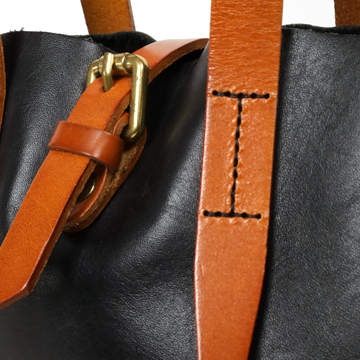 日行旅真皮撞色提/肩包5