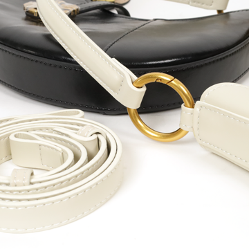 Náutica舵手真皮彎月多用包-雙色5