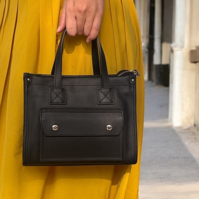 城市口袋真皮提/肩包1