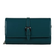 光面真皮扣帶皮夾包-多色15