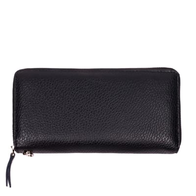 質感頭層牛皮拉鍊長夾(多色)10