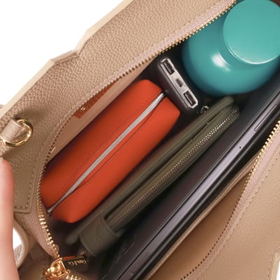 經典Lady真皮提包(多色)6