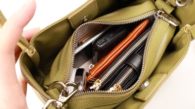 醇色抹茶牛皮肩/提包4