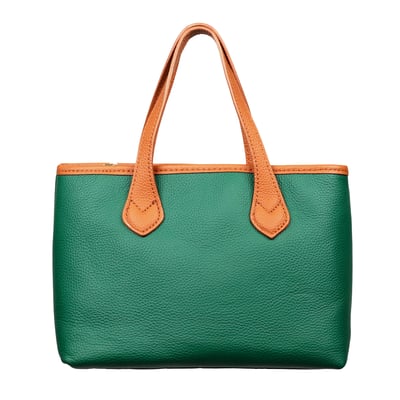 Verdant 真皮撞色托特提/肩包5