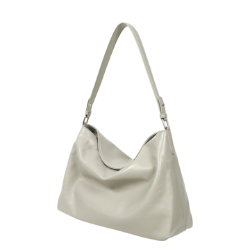 VegTa牛皮空氣雕塑軟包-泥灰4