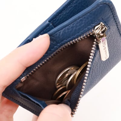 蘇打餅乾真皮短夾(多色)3