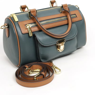 Voyager 摩登旅人真皮波士頓包1