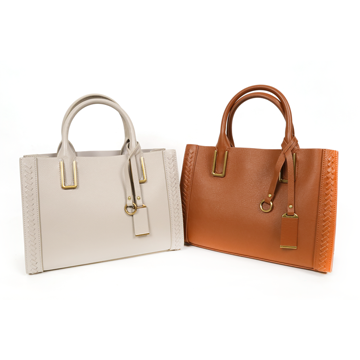 塞維亞晨光真皮提/肩包-雙色3