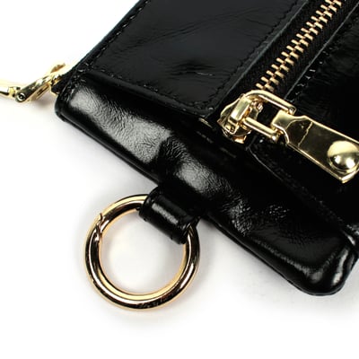 油蠟牛皮直立鑰匙包（3色）5