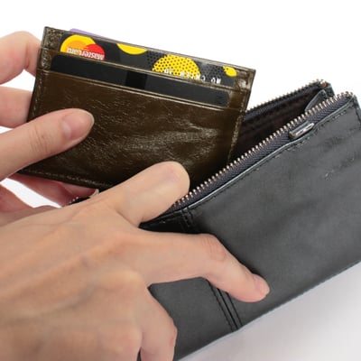 真皮特薄輕便卡夾(多色)7
