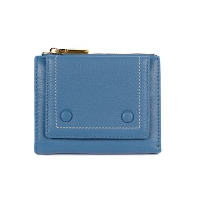 【知熙合作款】鈔感應三摺真皮短夾(6色)11