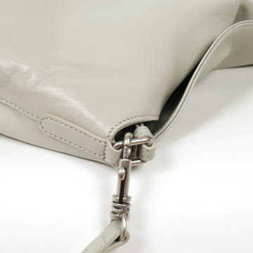 VegTa牛皮空氣雕塑軟包-泥灰7