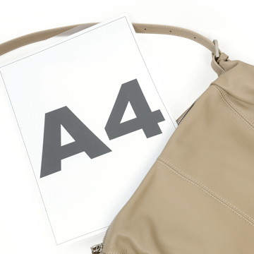 Étoffe｜伊朵芙真皮柔雲肩包-杏色10