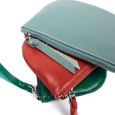 微笑真皮鑰匙零錢包（多色）14