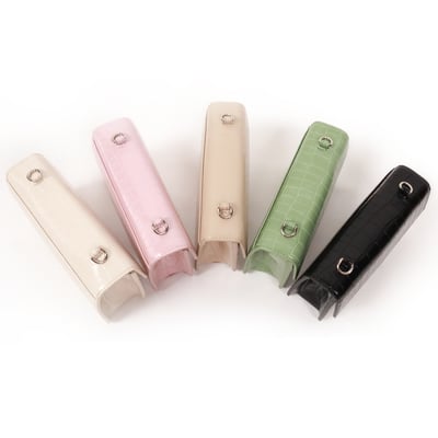 虹光系真皮鱷紋隨行包-多色1