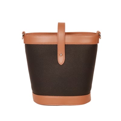 冰美式真皮小水桶包1