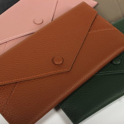 【知熙合作款】Love Letter✉️真皮簡約長夾3