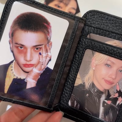 隨行雙星真皮短夾(多色)2