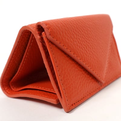 真皮信封三摺迷你短夾-多色6