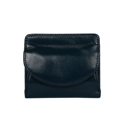 真皮方塊迷你短夾（多色）6