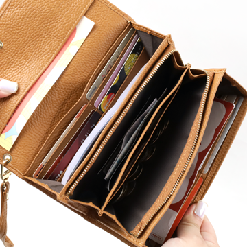 全面收納真皮長夾5