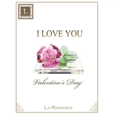 ★寶藏清倉★【璀璨水晶】粉色玫瑰花2