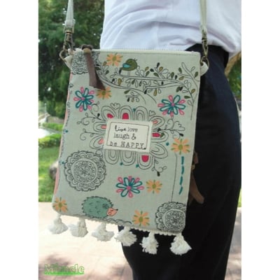 ★寶藏清倉★【Natural Life】單寧斜背包3