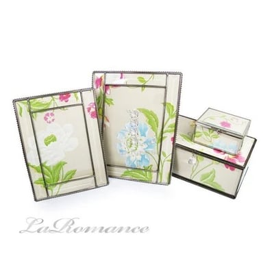 ★寶藏清倉★【Mindy Brownes】春妍系列銀珠相框 - 大3