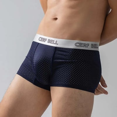 【體溫魔術師】石墨烯運動冰絲男內褲 ♡3色可選♡10