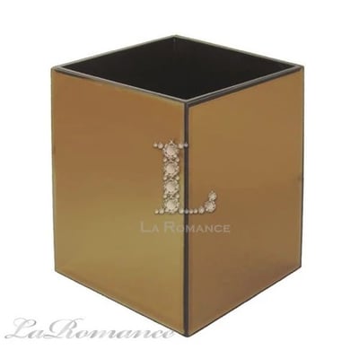 ★寶藏清倉★【Mindy Brownes 茶色威尼斯衛浴系列】置物桶1